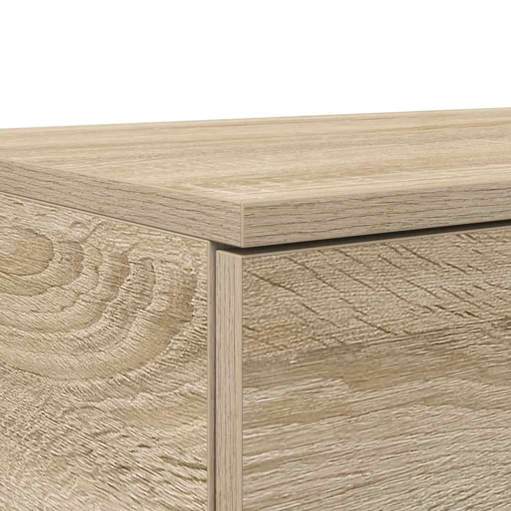 Bed Drawers Sonoma Oak 180 x 36.5 x 16.5 cm Engineered Wood