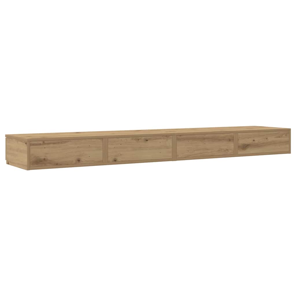 Bed Drawers Artisan Oak 180 x 36.5 x 16.5 cm Engineered Wood