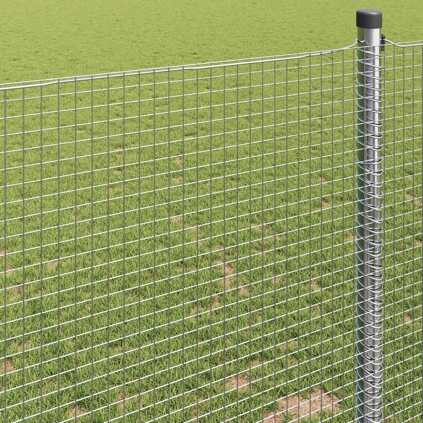 Welded Wire Fence Silver 1.2 x 10 m