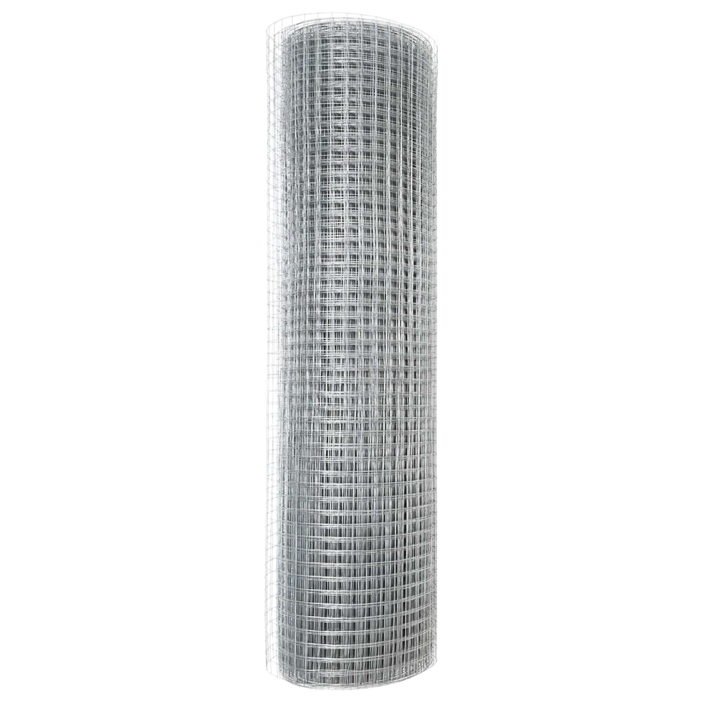 Welded Wire Fence Silver