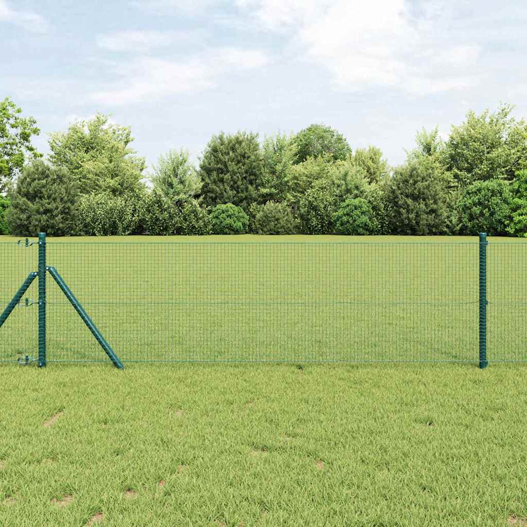 Welded Wire Fence Green