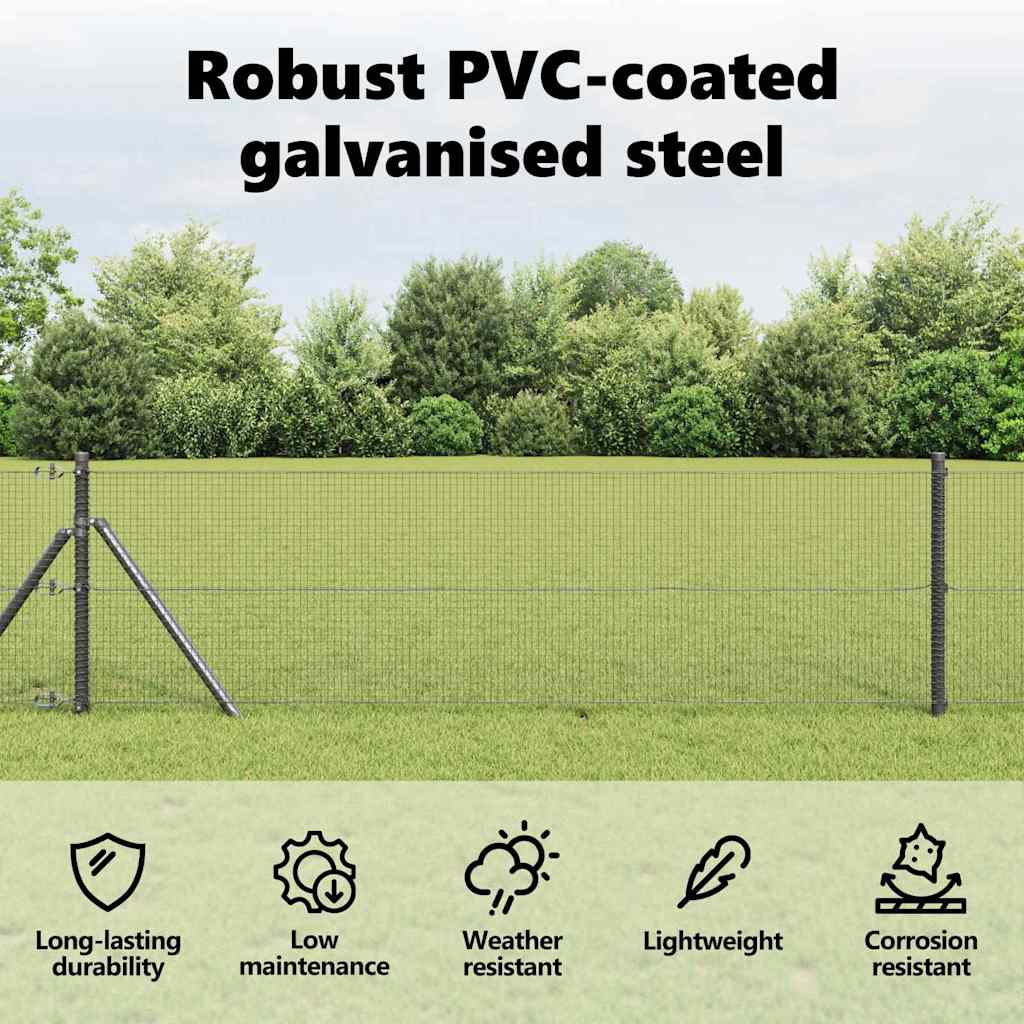 Welded Wire Fence Grey