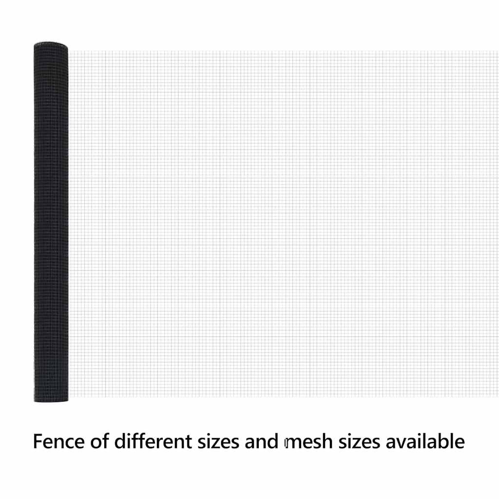 Welded Wire Fence Grey