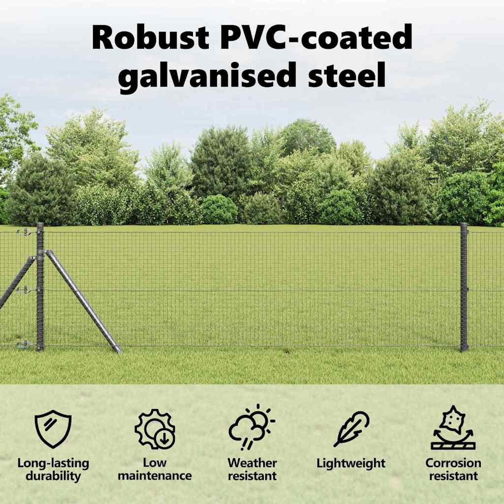 Welded Wire Fence Grey