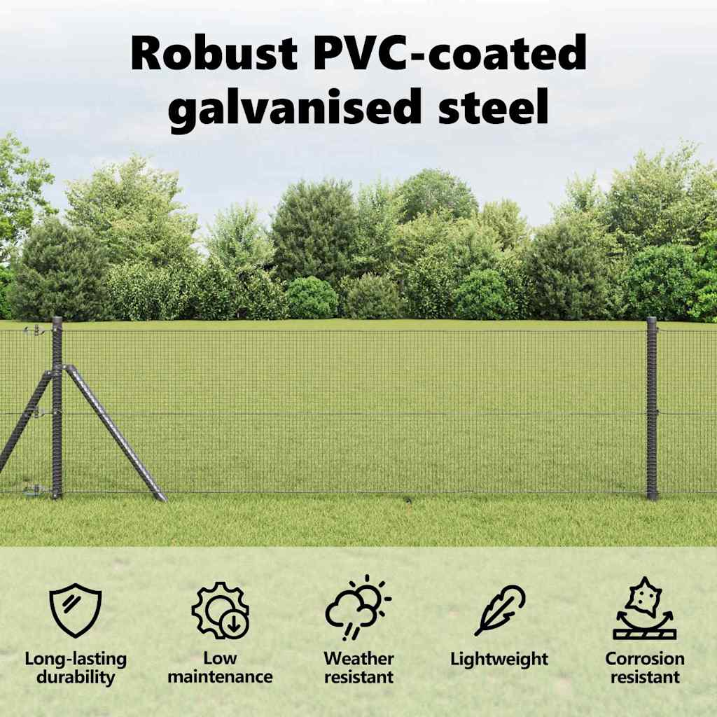 Welded Wire Fence Grey