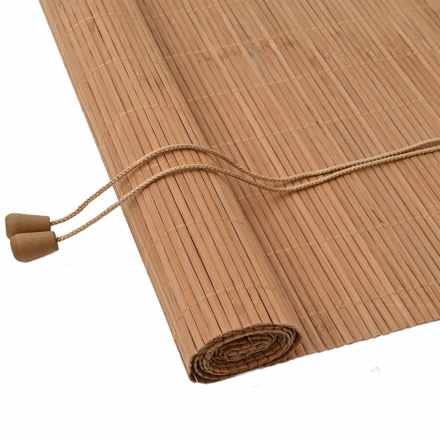 Roller Blind Brown 150 x 220 cm Bamboo
