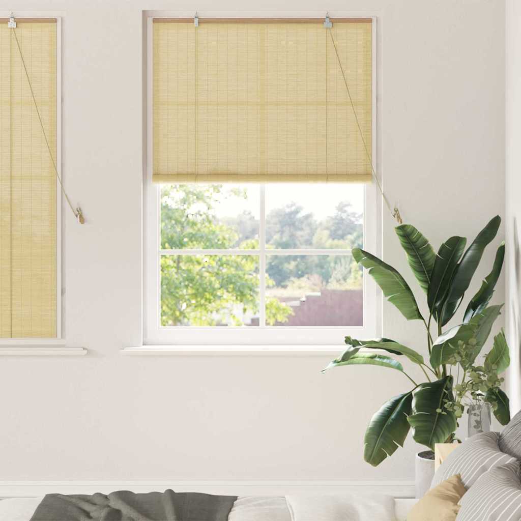 Roller Blind Nature 100 x 160 cm Bamboo