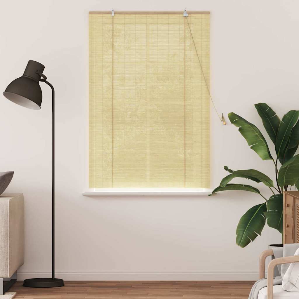 Roller Blind Nature 100 x 160 cm Bamboo