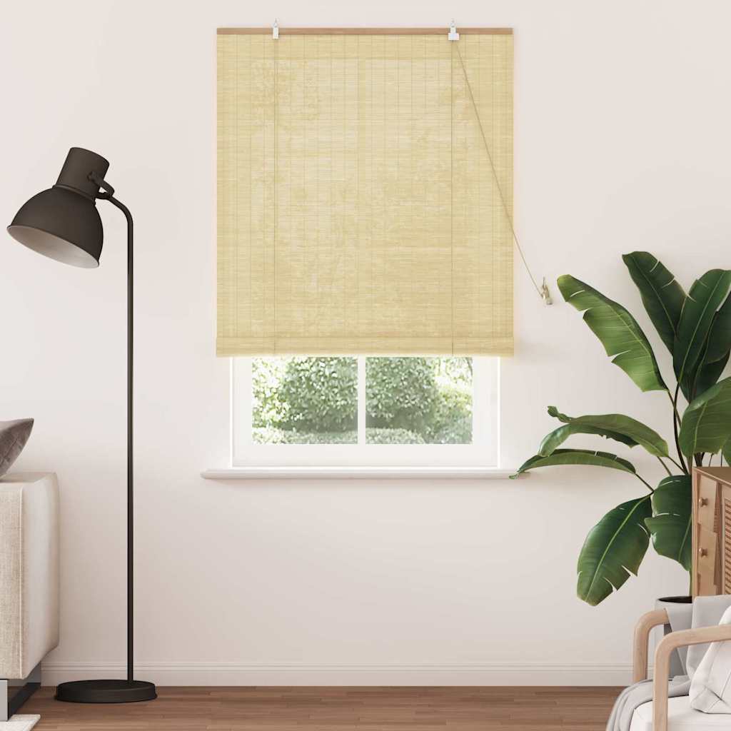 Roller Blind Nature 120 x 220 cm Bamboo