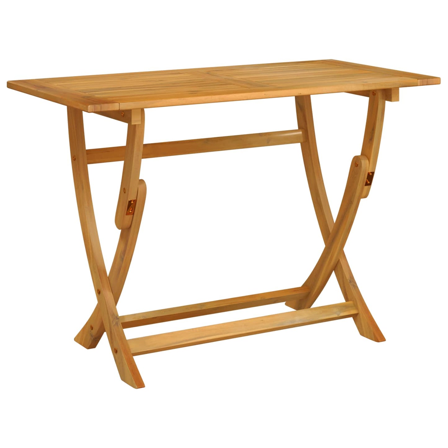 Sydney Rectangle Table Brown 110 x 55 x 75 cm Solid Acacia Wood