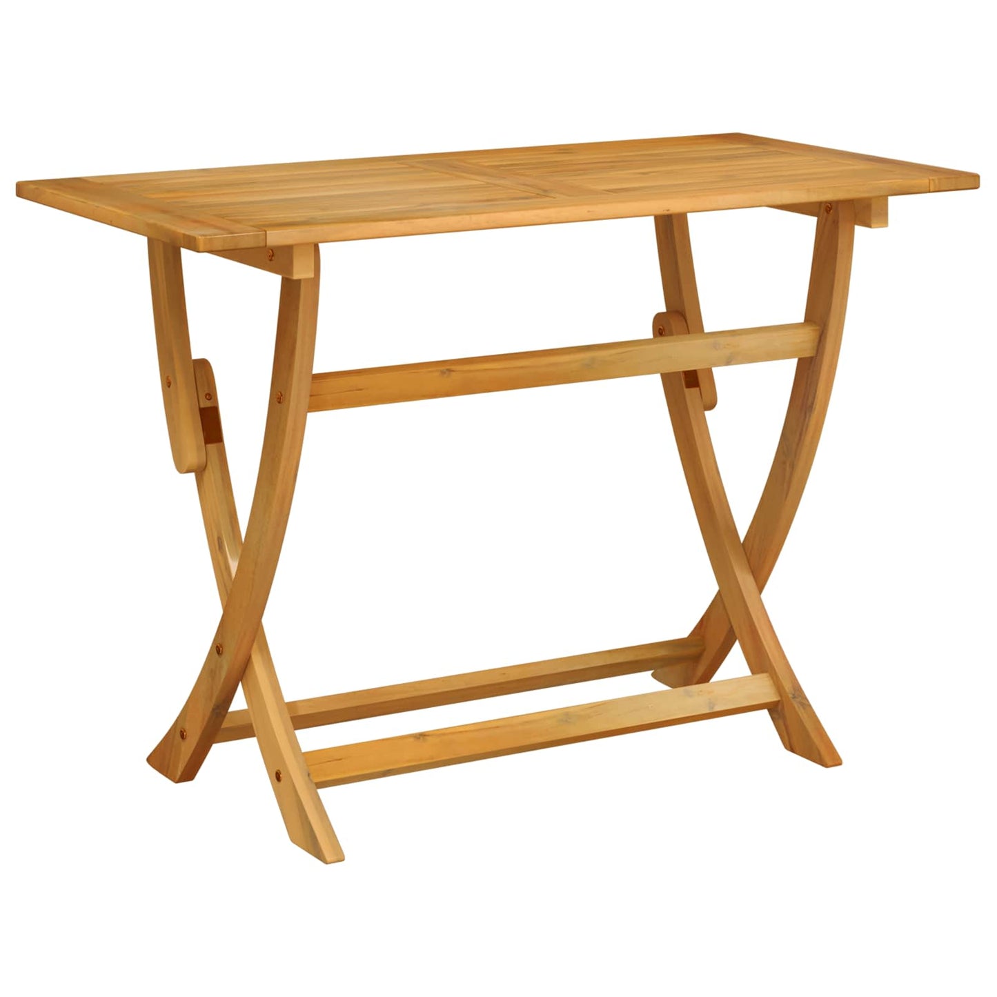 Sydney Rectangle Table Brown 110 x 55 x 75 cm Solid Acacia Wood