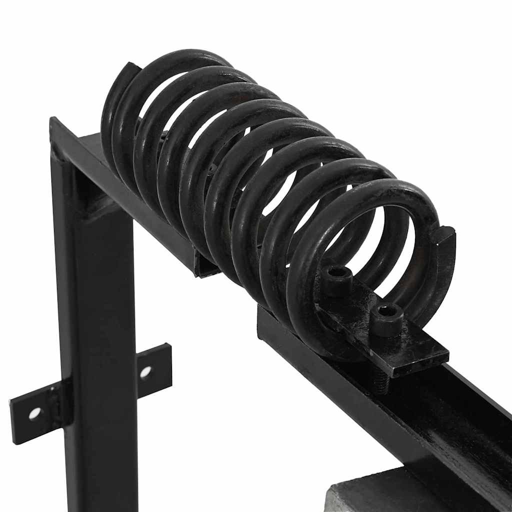 Cattle Brushes Adjustable Black and White 84 x 10 x 91 cm PVC