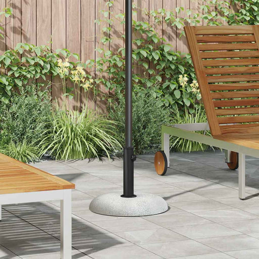 Parasol Base 20.9 kg Light Grey Concrete Round