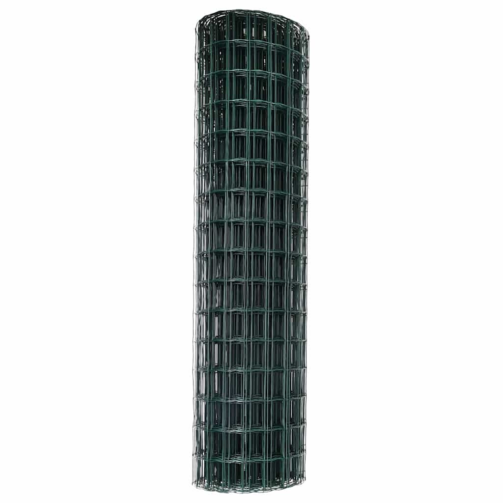 Euro Fence Green 1.4 x 10 m PVC-coated iron