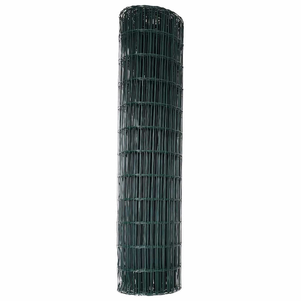 Euro Fence Green 1.4 x 10 m PVC-coated iron