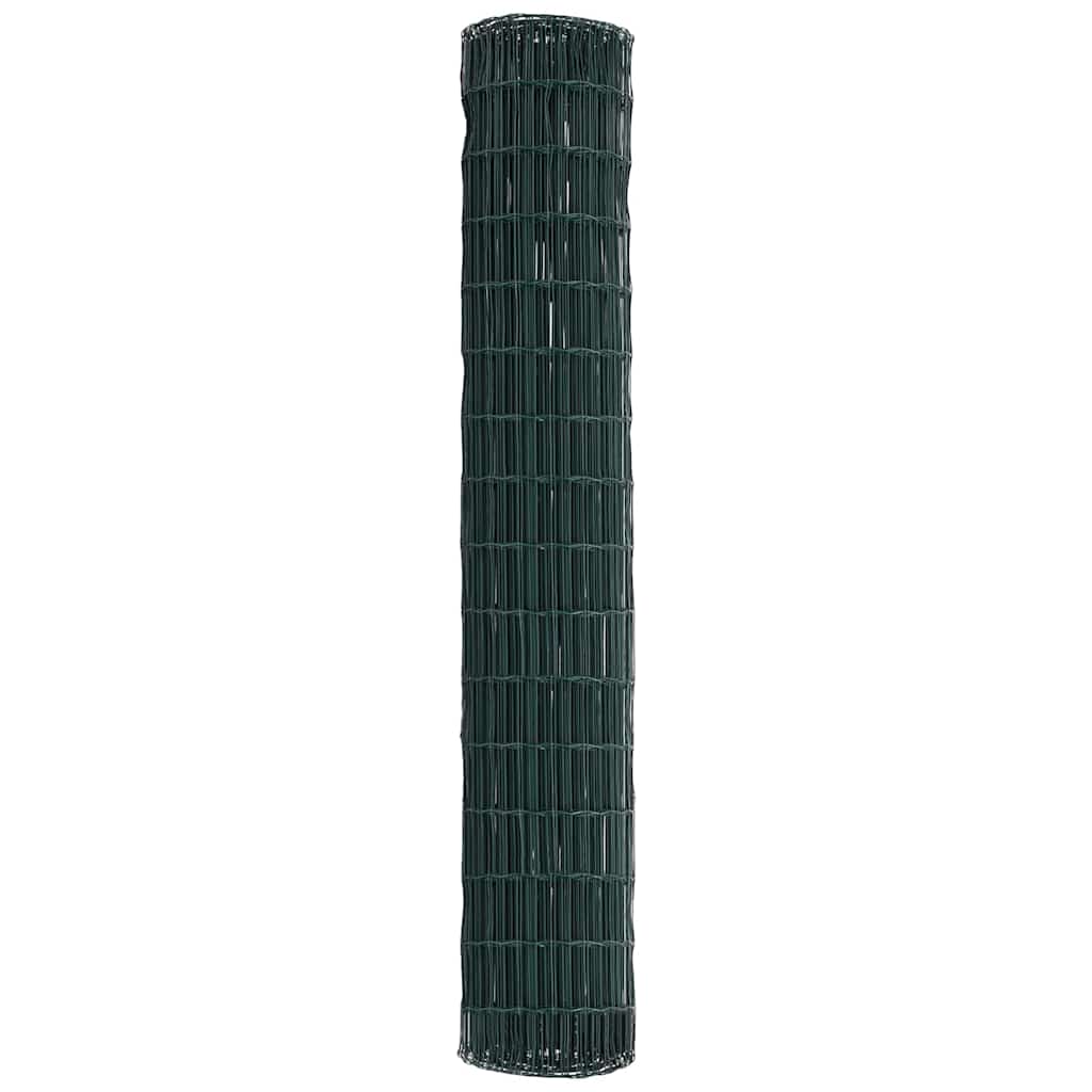 Euro Fence Green 1.6 x 10 m PVC-coated iron