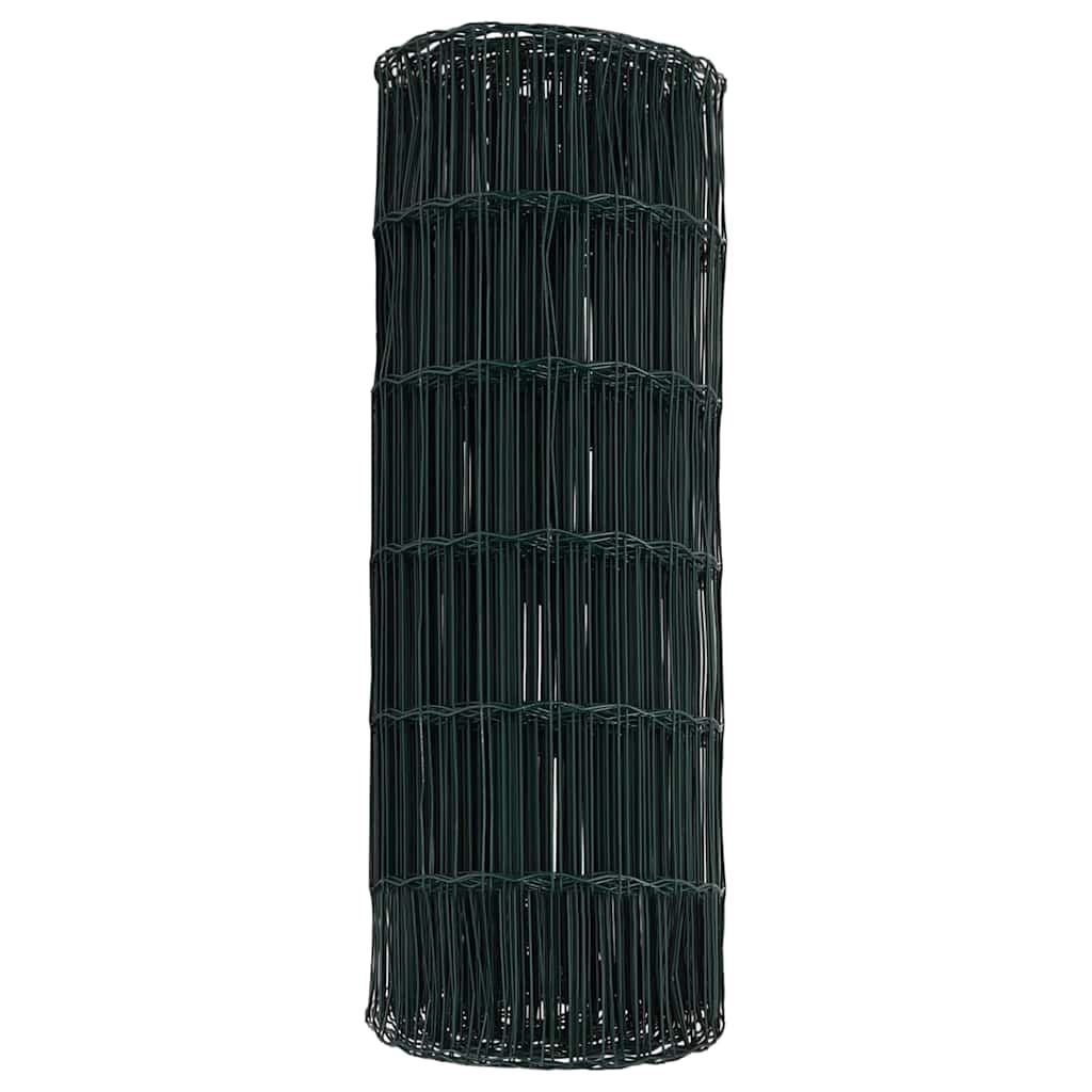 Euro Fence Green 0.6 x 10 m PVC-coated iron