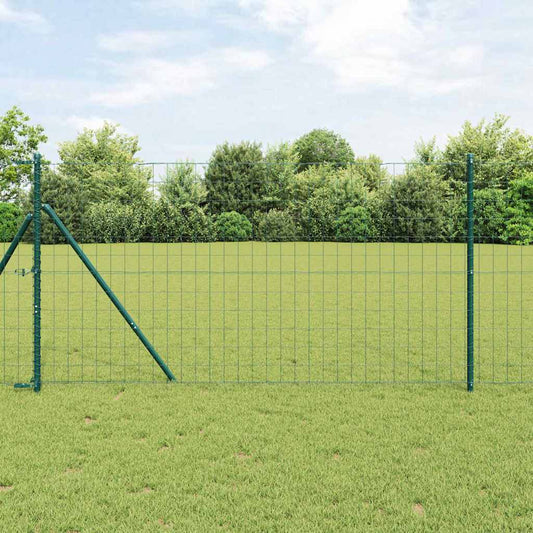 Euro Fence Green 1.2 x 10 m PVC-coated iron