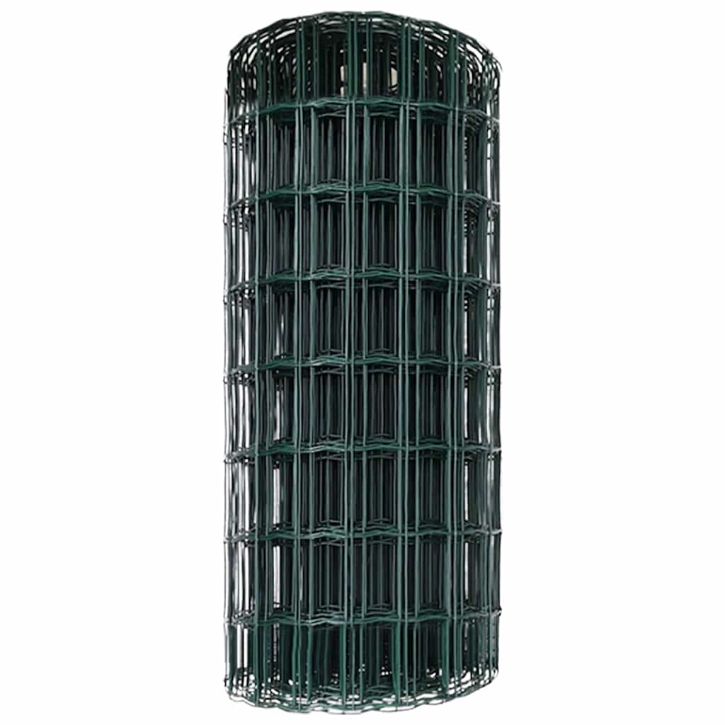 Euro Fence Green 0.4 x 25 m PVC-coated iron