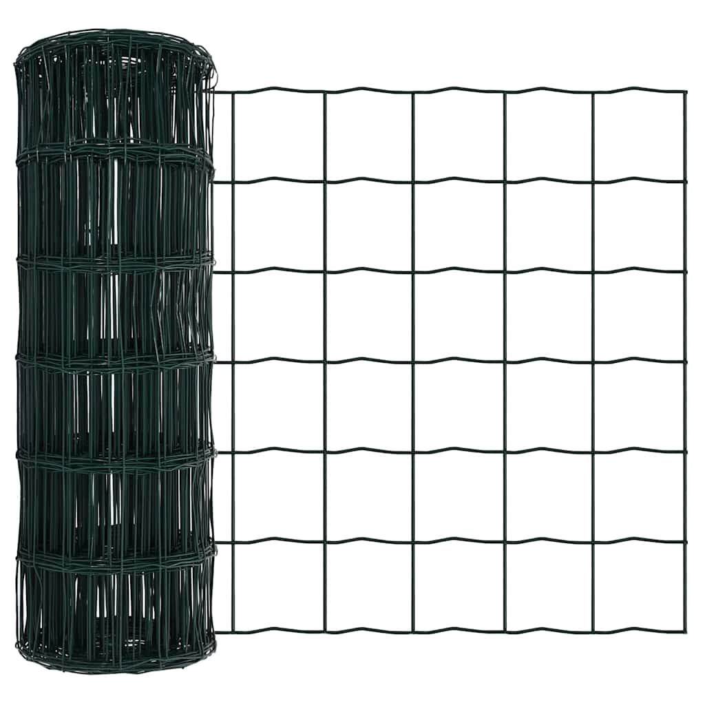 Euro Fence Green 0.6 x 25 m PVC-coated iron