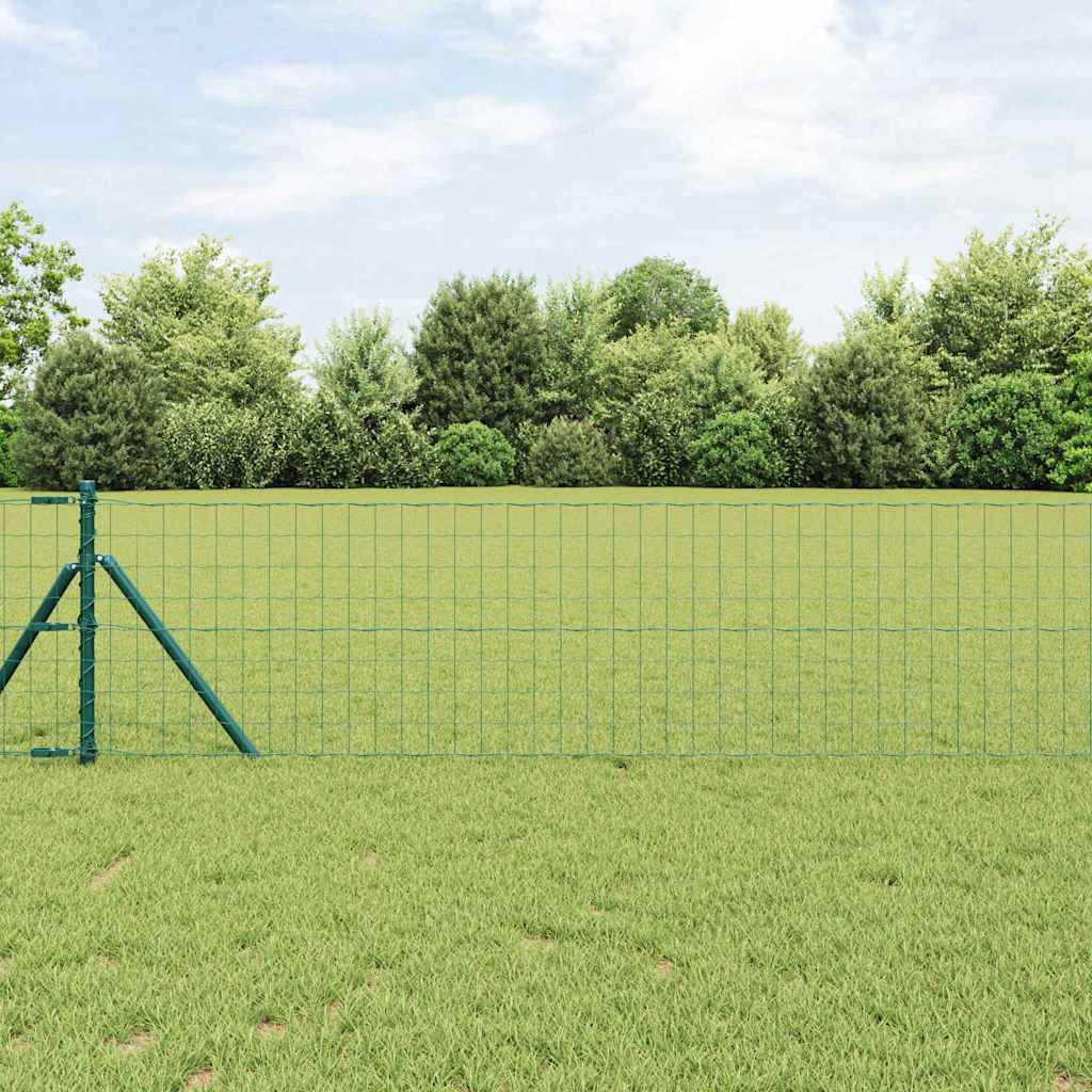 Euro Fence Green 0.6 x 50 m PVC-coated iron