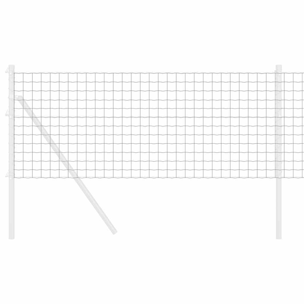 Euro Fence Grey 0.4 x 10 m PVC-coated iron