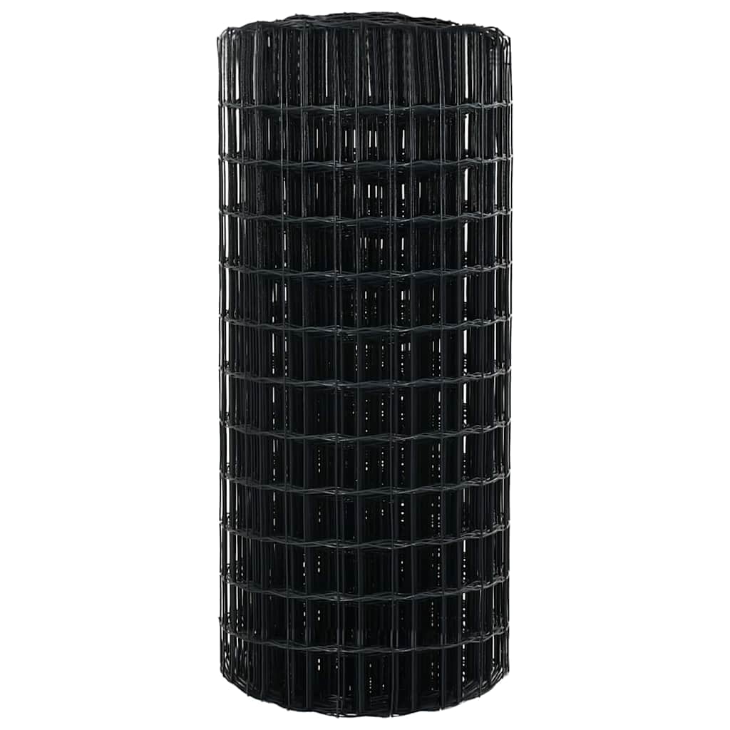 Euro Fence Grey 0.8 x 10 m PVC-coated iron