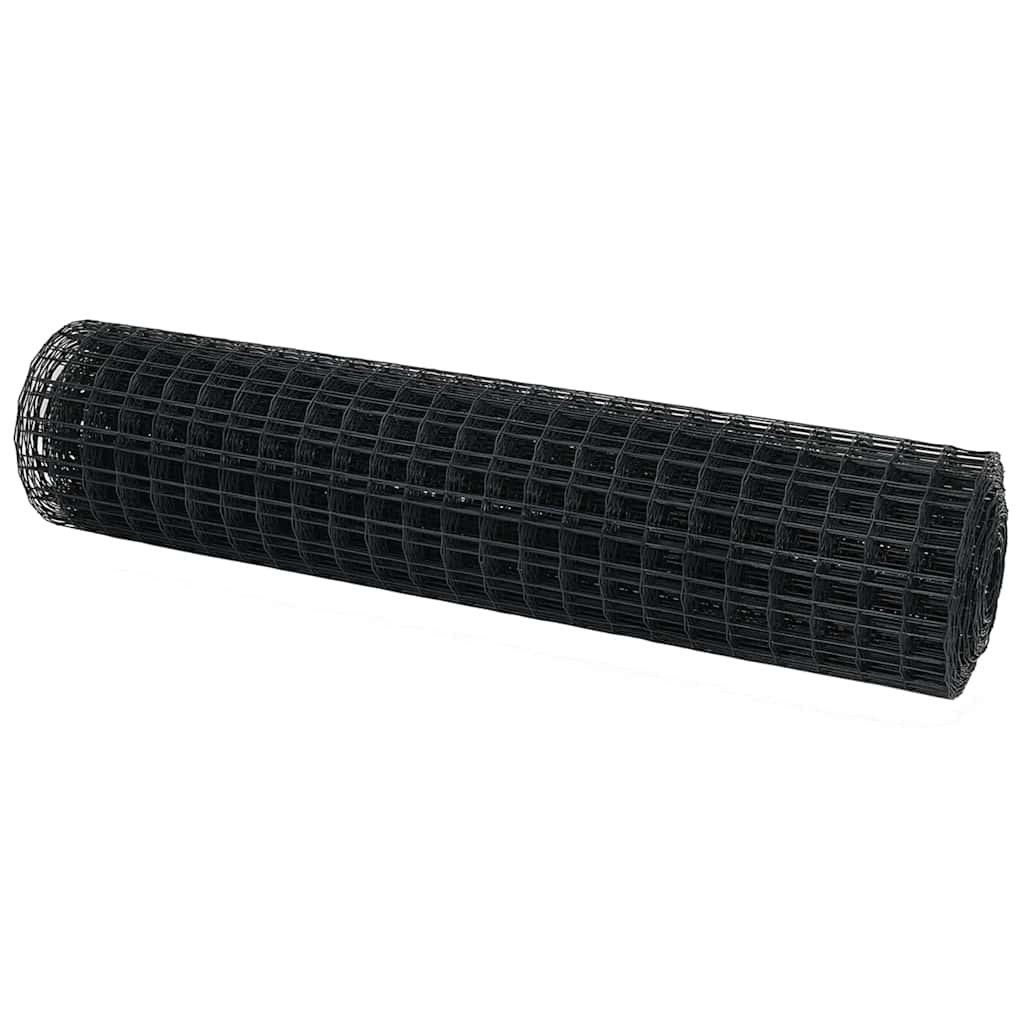 Euro Fence Grey 1.2 x 10 m PVC-coated iron