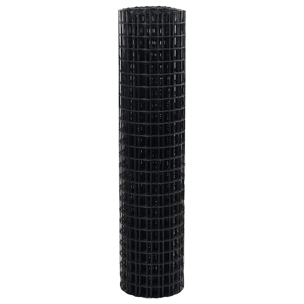 Euro Fence Grey 1.2 x 10 m PVC-coated iron