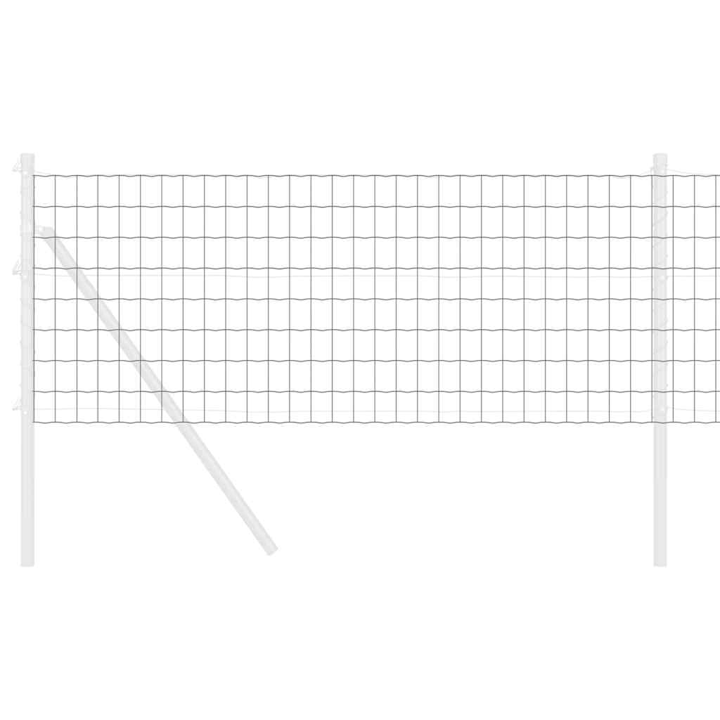 Euro Fence Grey 0.6 x 10 m PVC-coated iron