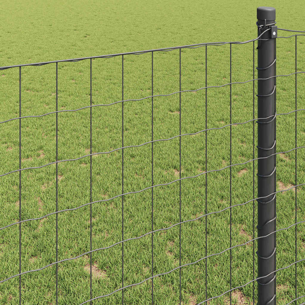 Euro Fence Grey 1 x 10 m PVC-coated iron