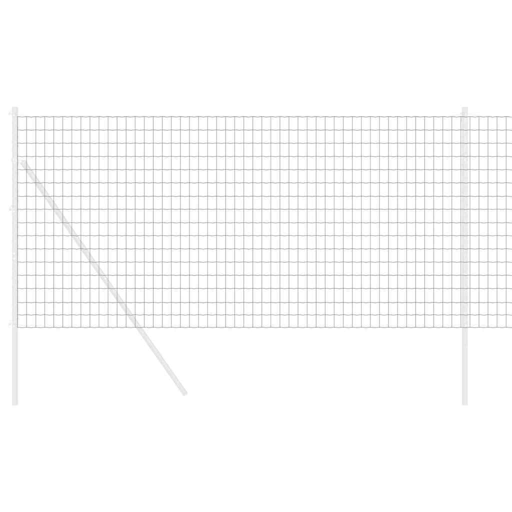 Euro Fence Grey 1.4 x 10 m PVC-coated iron