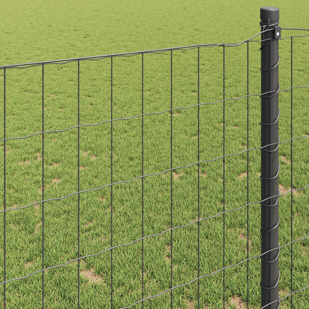 Euro Fence Grey 1.2 x 10 m PVC-coated iron