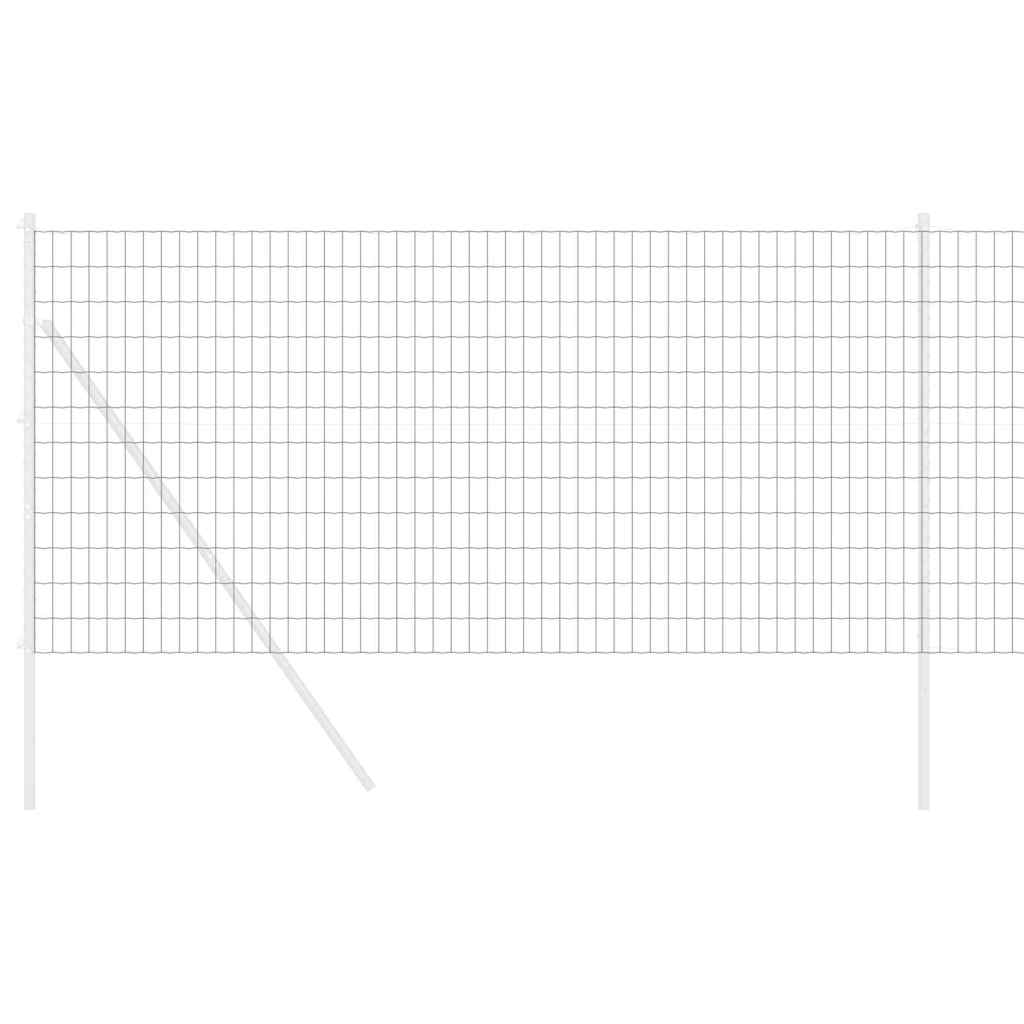Euro Fence Grey 1.4 x 10 m PVC-coated iron