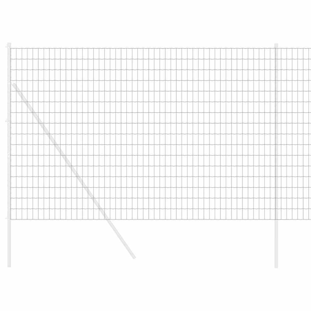 Euro Fence Grey 1.6 x 10 m PVC-coated iron