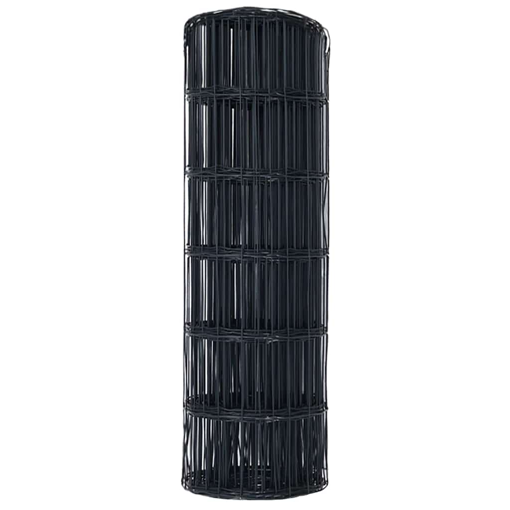 Euro Fence Grey 0.6 x 10 m PVC-coated iron