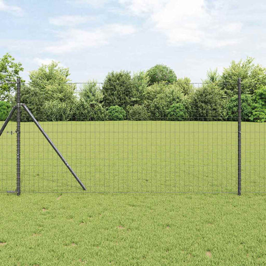 Euro Fence Grey 1 x 25 m PVC-coated iron