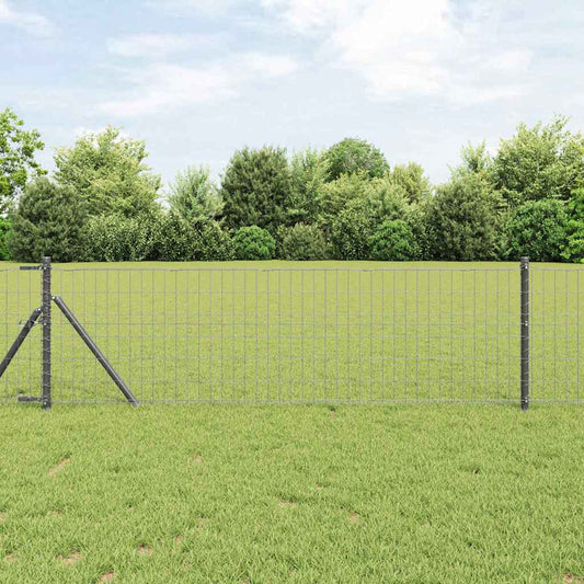 Euro Fence Grey 0.4 x 25 m PVC-coated iron