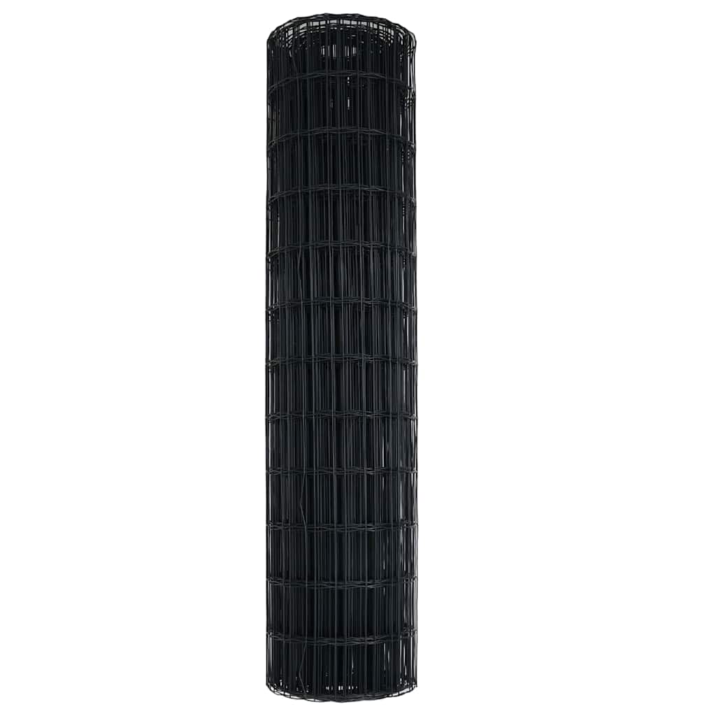 Euro Fence Grey 1.2 x 25 m PVC-coated iron