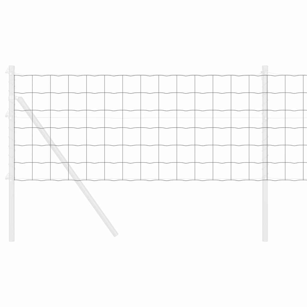 Euro Fence Grey 0.6 x 25 m PVC-coated iron