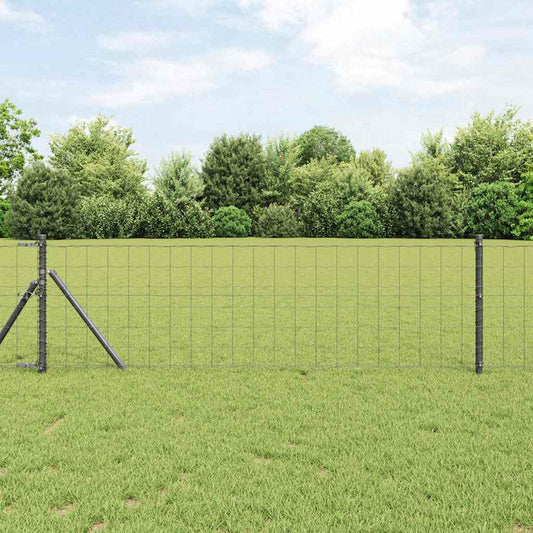 Euro Fence Grey 0.4 x 50 m PVC-coated iron
