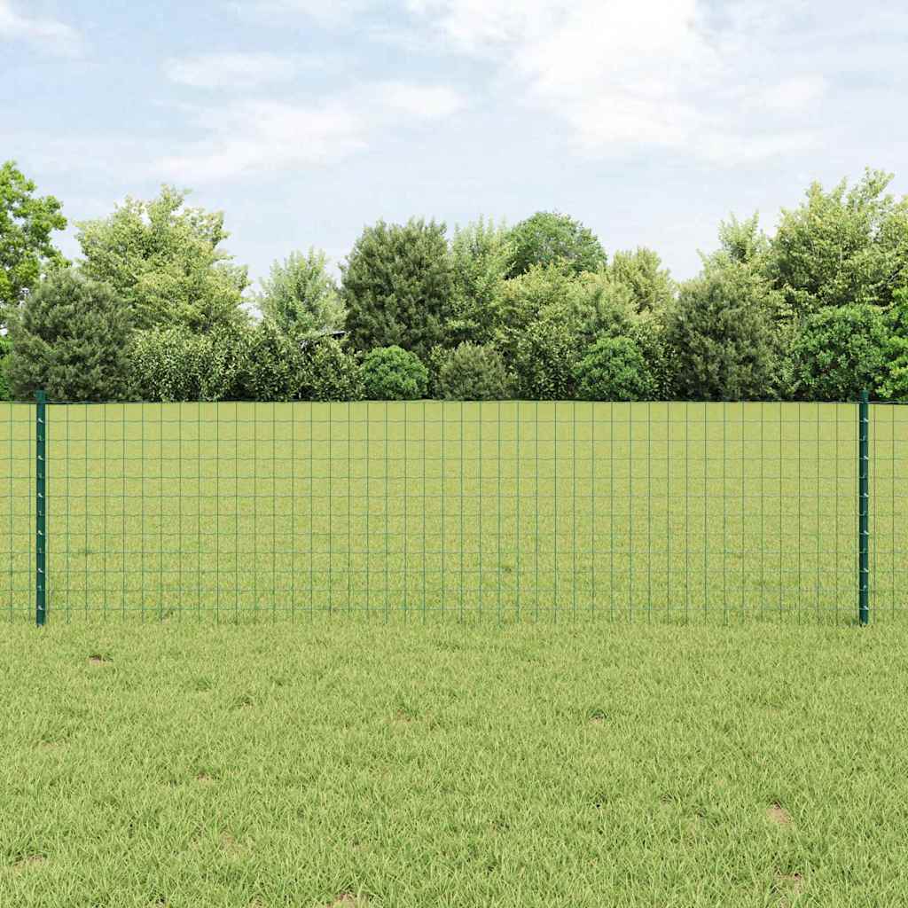 Fence with Post Green