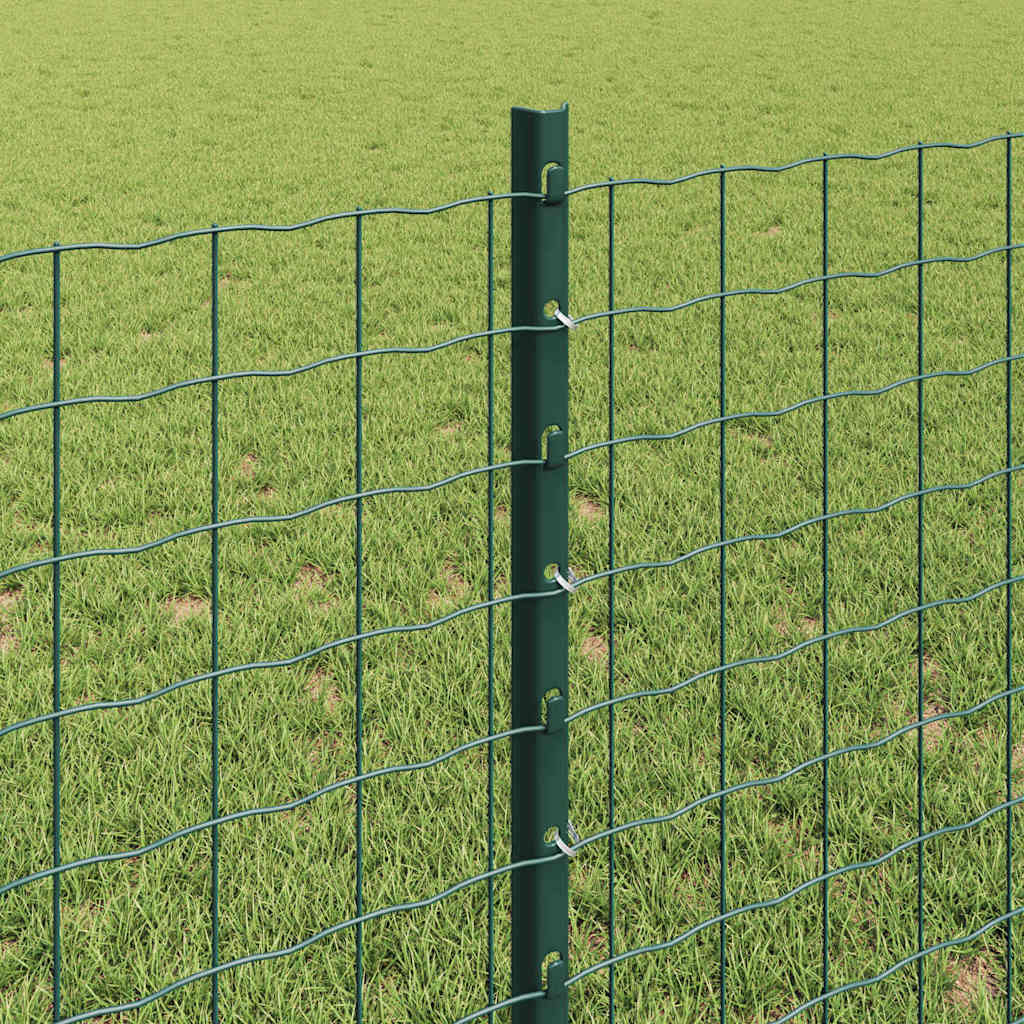 Fence with Post Green