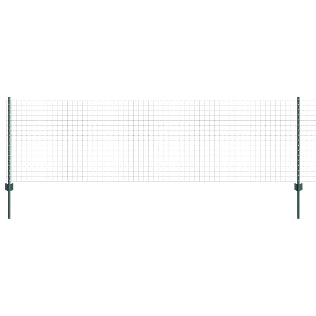 Fence with Post Green