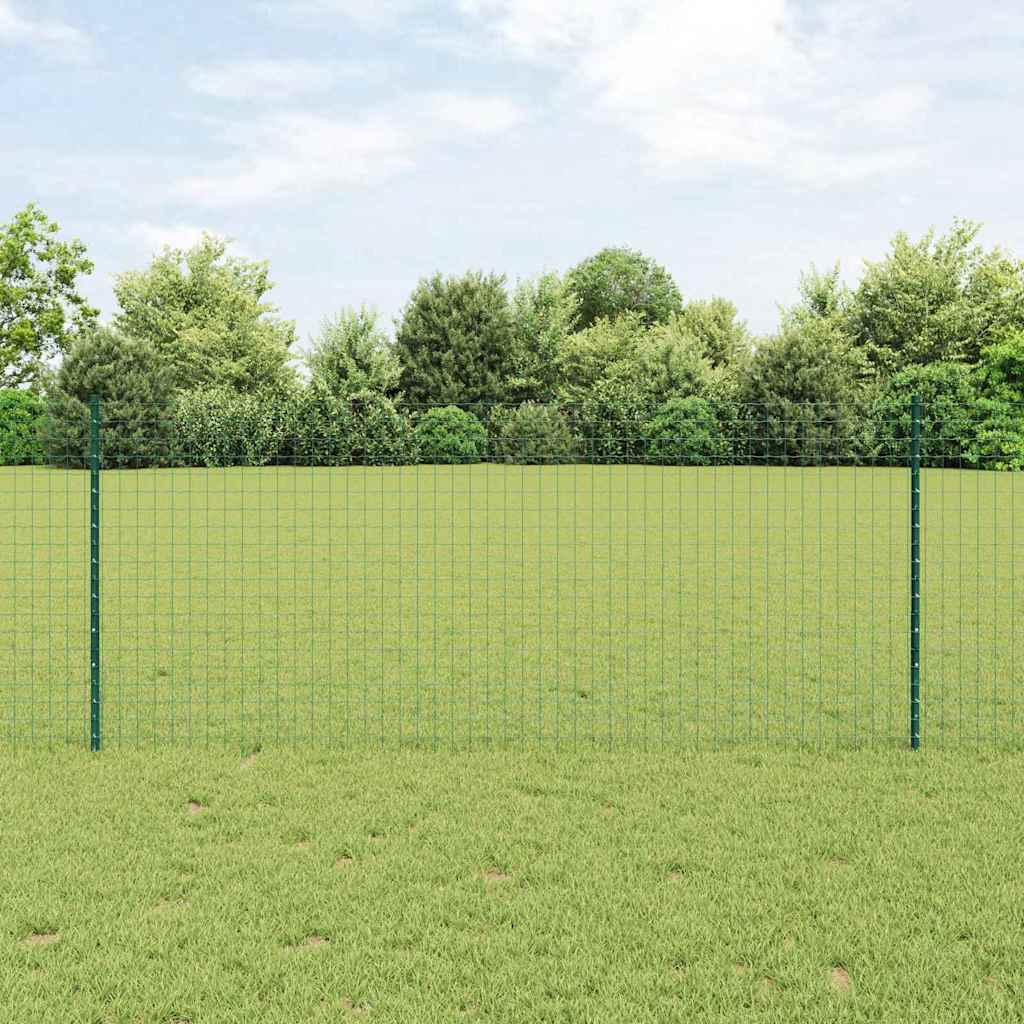 Fence with Post Green