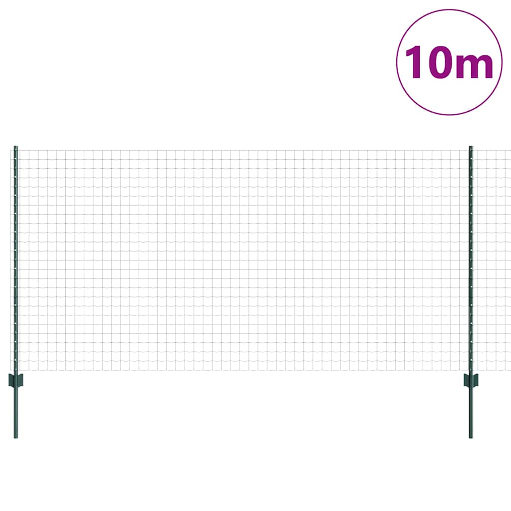 Fence with Post Green