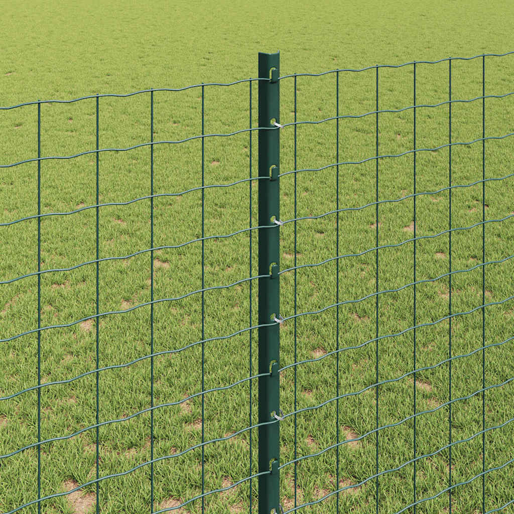 Fence with Post Green