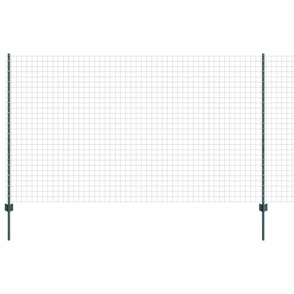 Fence with Post Green