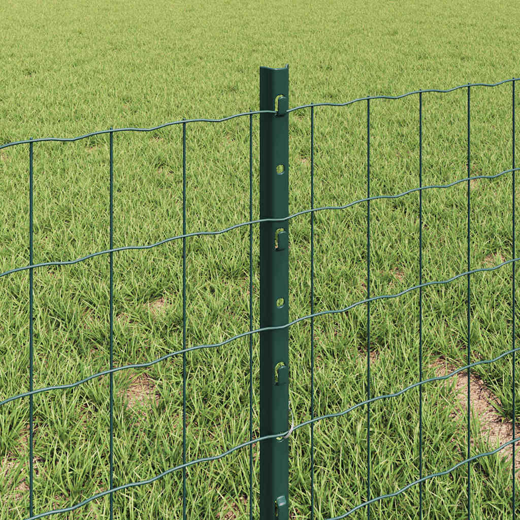 Fence with Post Green