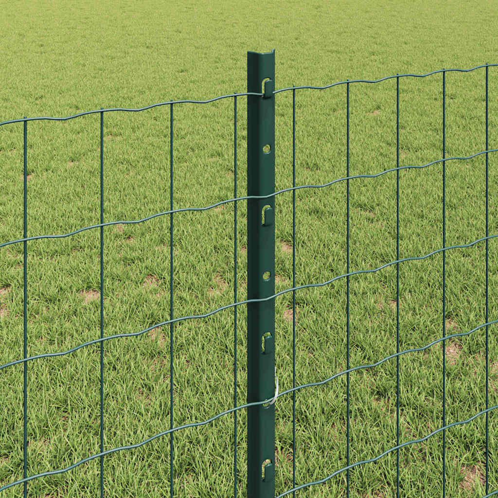 Fence with Post Green